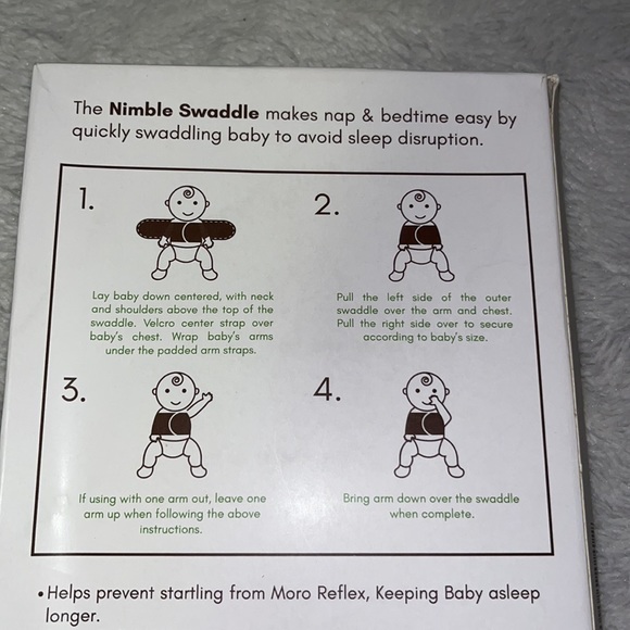 (2 for $10) Design dua nimble swaddle - Picture 6 of 9